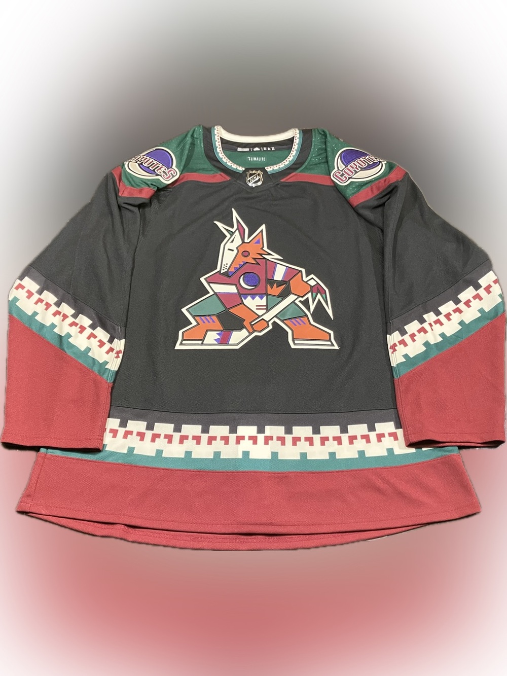 Arizona Coyotes Blank Adidas NHL Hockey Jersey Size 54